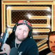 A Twitch streamer displays a gun.